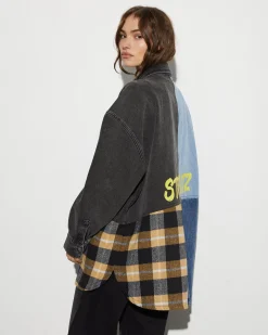 STIEGLITZ Alina Blouse | Denim Blue^DAMES Longsleeves, Blouses & Pullis