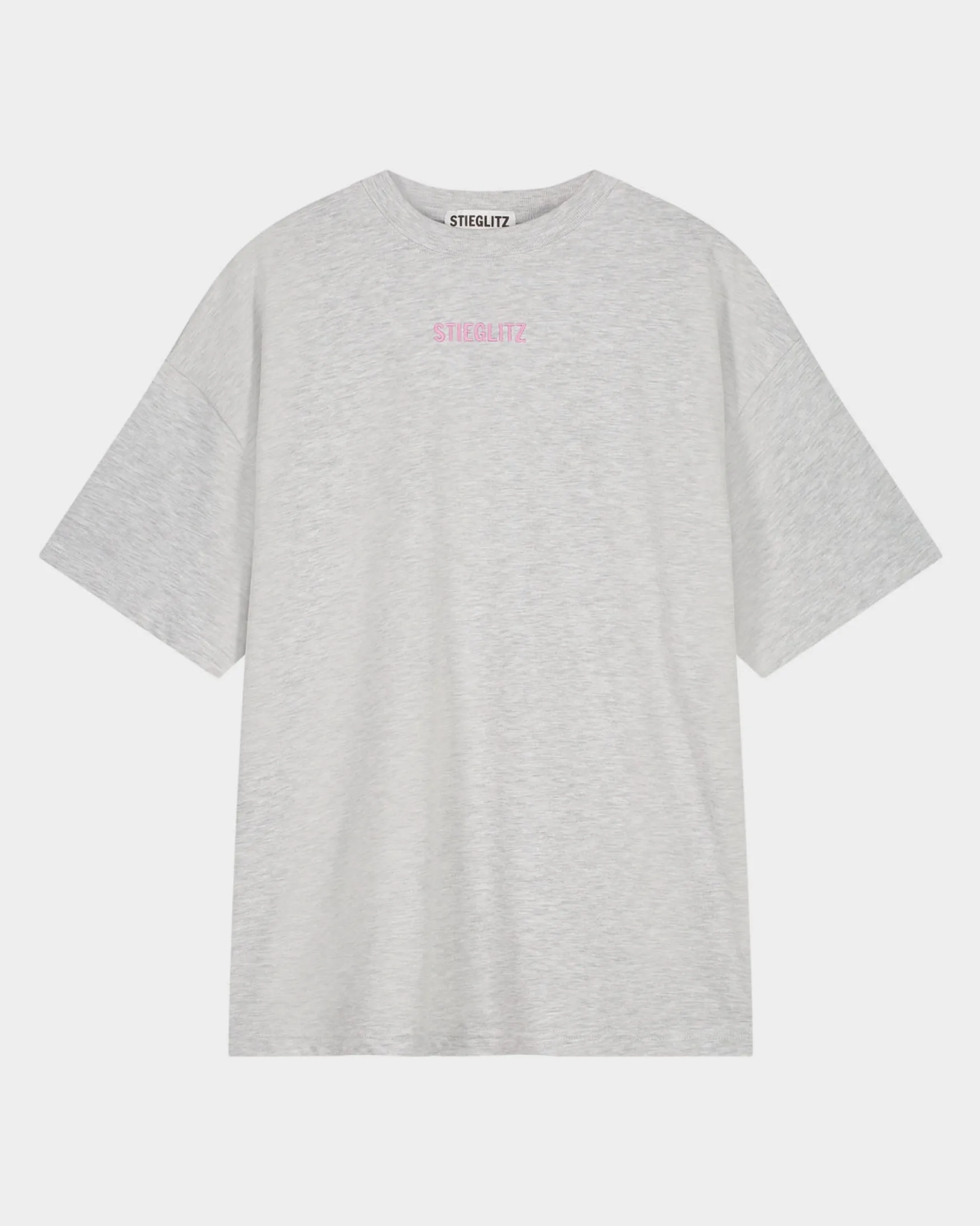STIEGLITZ Basic Oversized T-shirt | Melange Grey^DAMES T-Shirts & Tops