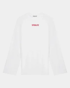 STIEGLITZ Chessa Wide Skate Longsleeve | White^DAMES Longsleeves, Blouses & Pullis