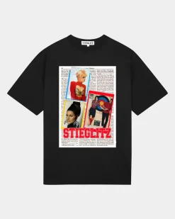 STIEGLITZ Dunja Oversized T-shirt | Black^DAMES T-Shirts & Tops