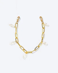 STIEGLITZ Glow Up - Short Phone Cord | Gold^DAMES Accessories