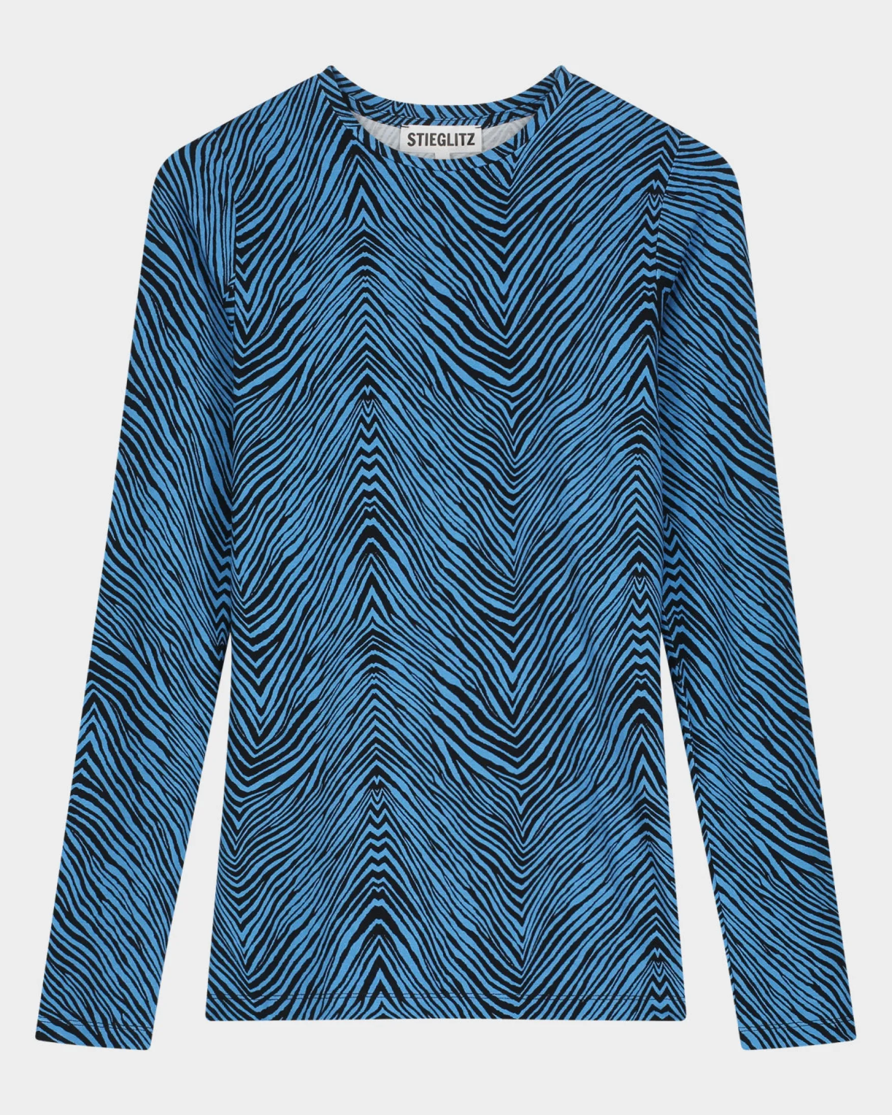 STIEGLITZ Miso Longsleeve | Blue^DAMES Longsleeves, Blouses & Pullis