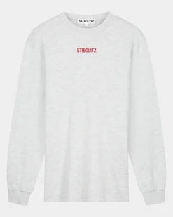 STIEGLITZ Tereza Skate Longsleeve | Melange Grey^DAMES Longsleeves, Blouses & Pullis